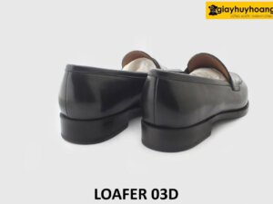 [Outlet size 40] Giày lười da nam màu đen Penny Loafer 03D 005