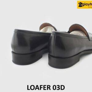 [Outlet size 40] Giày lười da nam màu đen Penny Loafer 03D 005