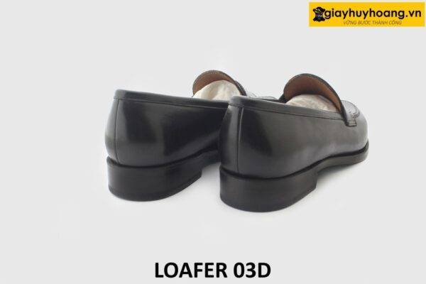 [Outlet size 40] Giày lười da nam màu đen Penny Loafer 03D 005