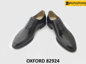 [Outlet size 40] Giày da nam đục lỗ mũi Oxford 82924 004