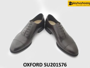 [Outlet size 39] Giày da nam công sở màu nâu đậm Oxford SU201S76 003