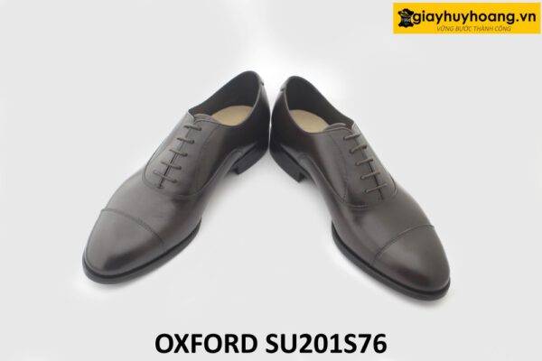 [Outlet size 39] Giày da nam công sở màu nâu đậm Oxford SU201S76 003