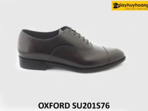 [Outlet size 39] Giày da nam công sở màu nâu đậm Oxford SU201S76 001