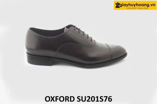 [Outlet size 39] Giày da nam công sở màu nâu đậm Oxford SU201S76 001