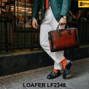 Giày lười nam trẻ trung công sở Loafer LF2348 005