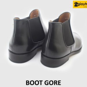 [Outlet size 42] Giày da chelsea boot cổ thấp thời trang GORE 005