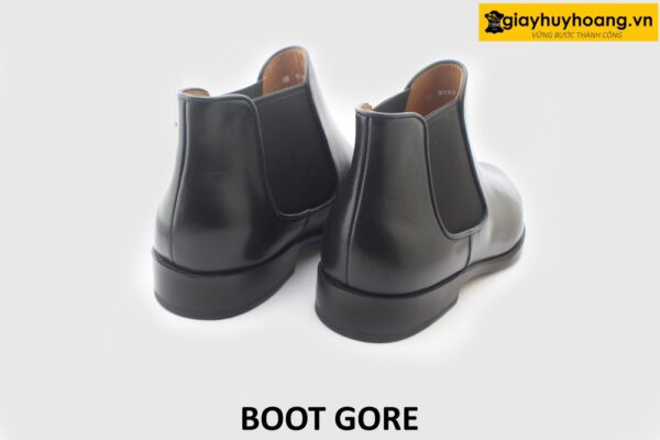 [Outlet size 42] Giày da chelsea boot cổ thấp thời trang GORE 005