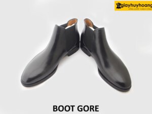 [Outlet size 42] Giày da chelsea boot cổ thấp thời trang GORE 004