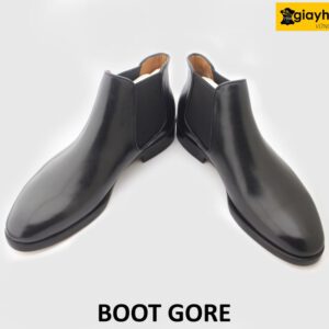 [Outlet size 42] Giày da chelsea boot cổ thấp thời trang GORE 004