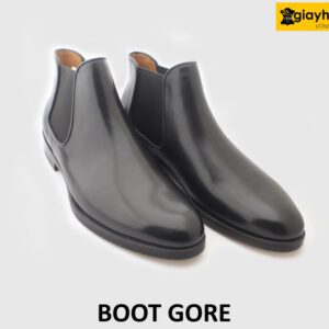 [Outlet size 42] Giày da chelsea boot cổ thấp thời trang GORE 003