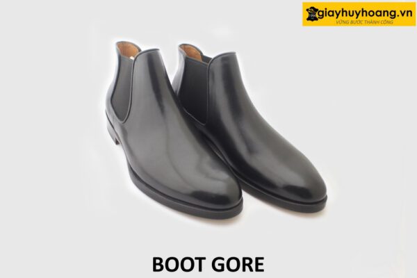 [Outlet size 42] Giày da chelsea boot cổ thấp thời trang GORE 003