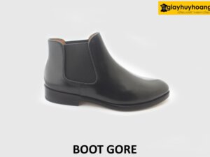 [Outlet size 42] Giày da chelsea boot cổ thấp thời trang GORE 001