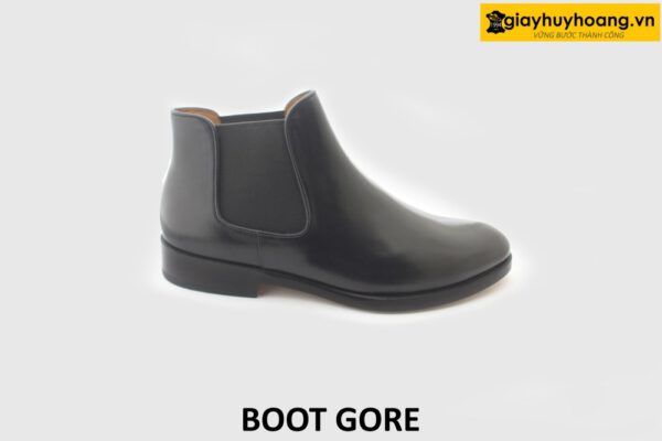 [Outlet size 42] Giày da chelsea boot cổ thấp thời trang GORE 001