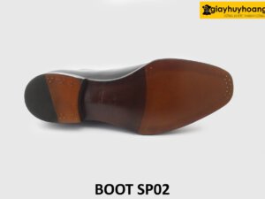 [Outlet size 45] Giày tây nam size to màu đen Oxford SP02 006