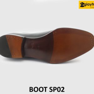 [Outlet size 45] Giày tây nam size to màu đen Oxford SP02 006