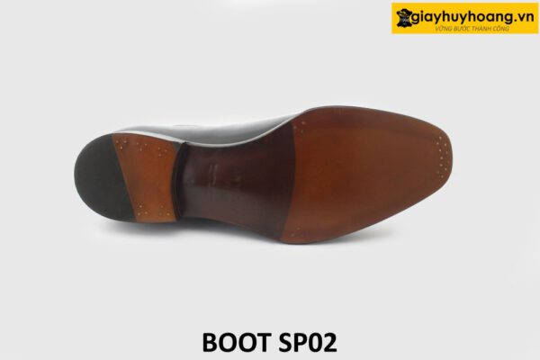 [Outlet size 45] Giày tây nam size to màu đen Oxford SP02 006