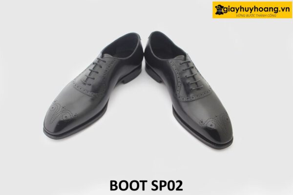 [Outlet size 45] Giày tây nam size to màu đen Oxford SP02 004