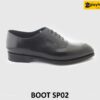 [Outlet size 45] Giày tây nam size to màu đen Oxford SP02 001