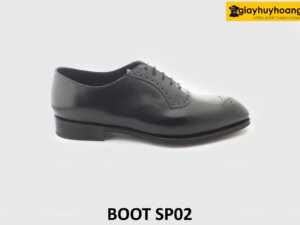 [Outlet size 45] Giày tây nam size to màu đen Oxford SP02 001