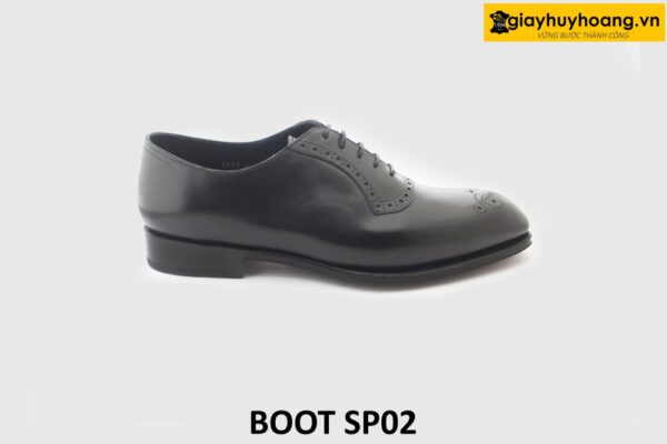 [Outlet size 45] Giày tây nam size to màu đen Oxford SP02 001