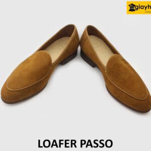 [Outlet size 39.5] Giày lười nam da lộn công sở Loafer PASSO 004