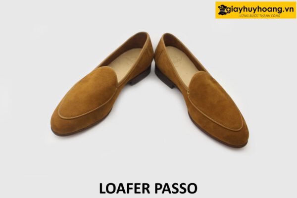 [Outlet size 39.5] Giày lười nam da lộn công sở Loafer PASSO 004