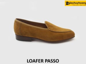 [Outlet size 39.5] Giày lười nam da lộn công sở Loafer PASSO 001