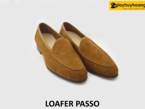 [Outlet size 39.5] Giày lười nam da lộn công sở Loafer PASSO 003