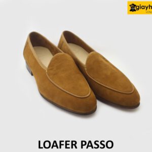 [Outlet size 39.5] Giày lười nam da lộn công sở Loafer PASSO 003