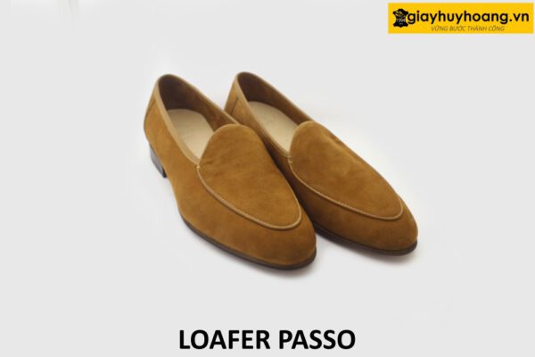 [Outlet size 39.5] Giày lười nam da lộn công sở Loafer PASSO 003