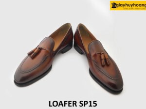 [Outlet size 44] Giày lười da nam có chuông Tassel Loafer SP15 003