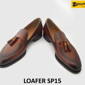 [Outlet size 44] Giày lười da nam có chuông Tassel Loafer SP15 003