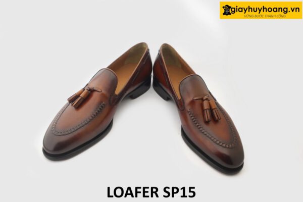 [Outlet size 44] Giày lười da nam có chuông Tassel Loafer SP15 003