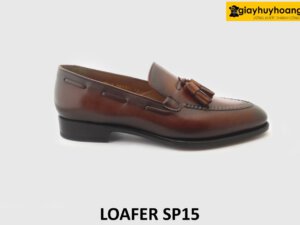 [Outlet size 44] Giày lười da nam có chuông Tassel Loafer SP15 001