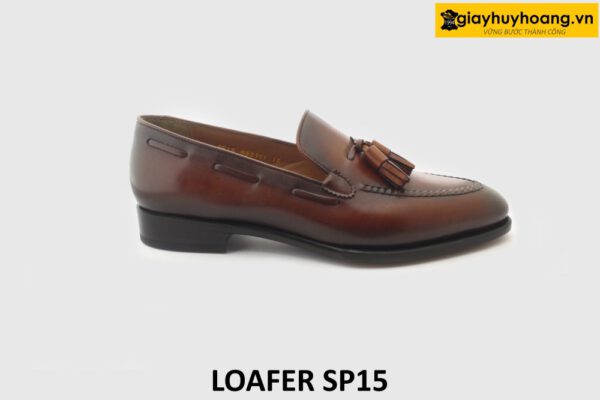 [Outlet size 44] Giày lười da nam có chuông Tassel Loafer SP15 001