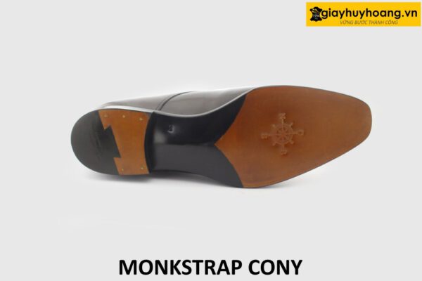 [Outlet size 50] Giày da nam size bàn chân to Monkstrap CONY 006