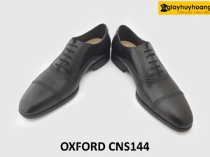 [Outlet size 39] Giày da nam đế khâu chỉ bền bỉ Oxford CNS144 003