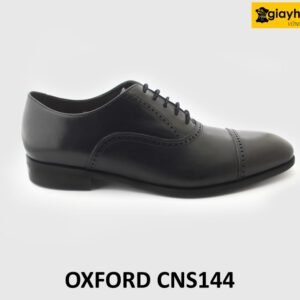 [Outlet size 39] Giày da nam đế khâu chỉ bền bỉ Oxford CNS144 001