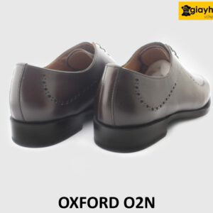 [Outlet size 39] Giày da nam cao cấp da bê ý Oxford O2N 005