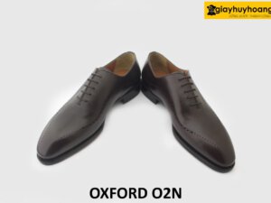 [Outlet size 39] Giày da nam cao cấp da bê ý Oxford O2N 004