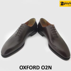 [Outlet size 39] Giày da nam cao cấp da bê ý Oxford O2N 004