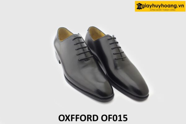 [Outlet size 38] Giày da nam da trơn không họa tiết Oxford OF015 003