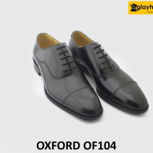 [Outlet size 39+42] Giày da nam cổ điển màu đen Oxford OF104 005