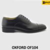 [Outlet size 39+42] Giày da nam cổ điển màu đen Oxford OF104 001