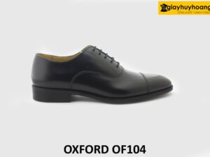 [Outlet size 39+42] Giày da nam cổ điển màu đen Oxford OF104 001