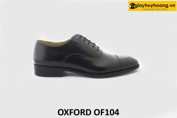 [Outlet size 39+42] Giày da nam cổ điển màu đen Oxford OF104 001