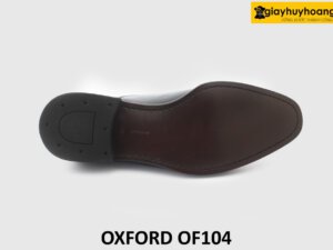 [Outlet size 39+42] Giày da nam cổ điển màu đen Oxford OF104 004