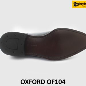 [Outlet size 39+42] Giày da nam cổ điển màu đen Oxford OF104 004