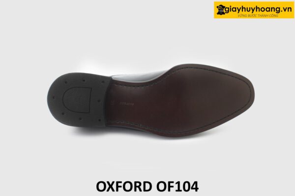 [Outlet size 39+42] Giày da nam cổ điển màu đen Oxford OF104 004