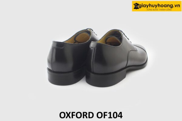 [Outlet size 39+42] Giày da nam cổ điển màu đen Oxford OF104 003